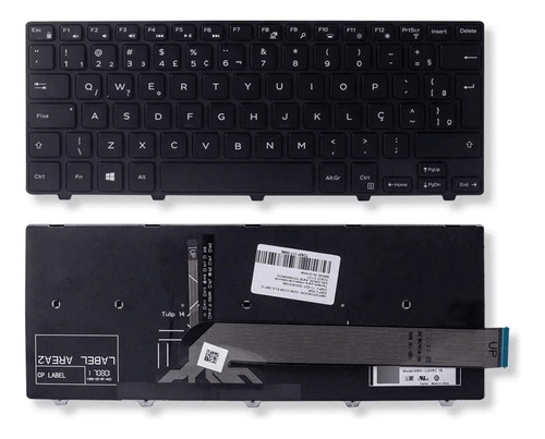 Teclado Retroiluminado Para Dell Compatível P/n: Pk1313p1b32