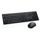 Dell Combo Mouse Y Teclado Inalámbrico En Español  Negro