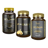 Trio Vitaminas Saude Feminina - Peruana - Omega 3 - Colageno