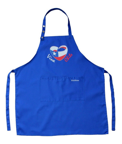 Pechera Delantal De Cocina Unisex Souvenir Regalo Chile