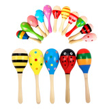 Par De Maracas De Madera Tolipa  Para Niño Directo Market