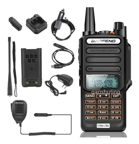 Radio Walkie Talkie Baofeng Uv-9r Era Resistente Al Agua