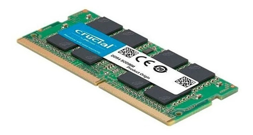 Memoria Ram Ddr4 8gb 3200mhz Para Portatil Crucial