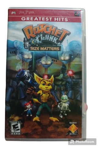 Ratchet And Clank Size Matters Completo Para Psp