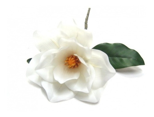 Flor Artificial Na Cor Rosa Em Silicone Toque Real Promoção