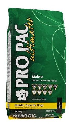 Alimento Perro Propac Mature 12 Kg Holistic