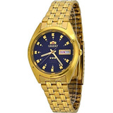 Orient Fab00001d Mens 3 Estrellas Estandar Dorado Tono De Ma