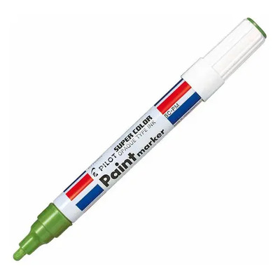 Plumon Permanente Pilot Paint Marker Acrilico Tinta Verde | MercadoLibre