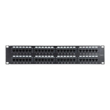 Patch Panel Cat6 48 Puertos Enson Ens-pa48p7 2ur Rack Con Ja