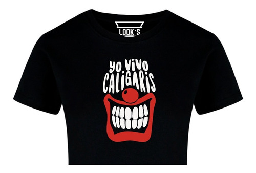 Playera O Crop Top Los Caligaris Hombre O Mujer