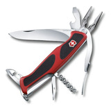 Cortaplumas Victorinox Rangergrip74 14 Usos Bloqueable Pinza Color Rojo