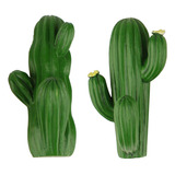 Ganchos De Pared Para Decoración De Cactus, 2 Unidades