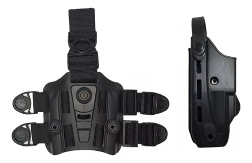 Coldre De Perna Canhoto P/ Pistola Taser Spark Condor 