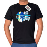 Playera Psycho Bunny Mod 074 Lote De 3 Playeras Unisex Moda