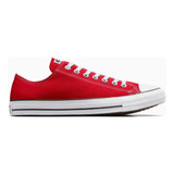Zapatillas Converse All Star Chuck Taylor Classic Low Top Color Red - Adulto 3.5 Us