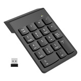 Teclado Numerico Inalambrico Con Receptor Usb 