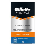 Antitranspirante En Gel Gillette Clinical Sport Triumph Caballero 48g
