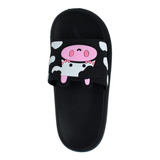 Chancla Sandalia Pantufla Vaquita Mujer  Figuras Baño