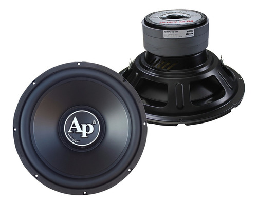 Subwoofer Audiopipe 15 700 Rms 1800 Watts Bobina Doble 4 Ohm