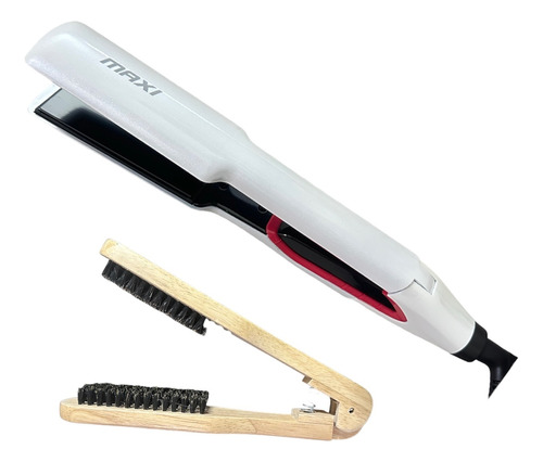 Plancha De Cabello Alisadora Maxi Mas Cepillo Para Pelo 750f