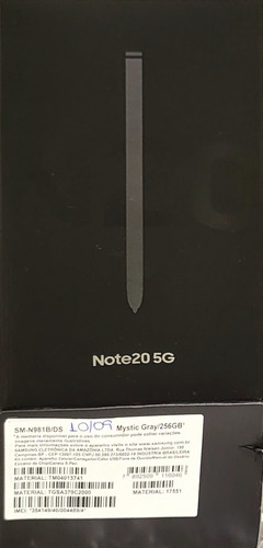 Celular Samsung Galaxy Note 20