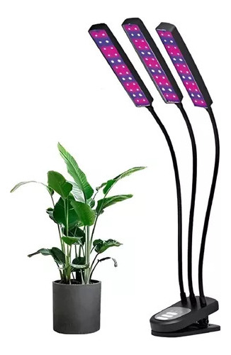 Lámpara De Cultivo Indoor Temporizador Plantas Luz Uv