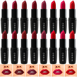 Kit 16 Labiales Bissu Humectante Rojos 2 Labiales X Tono