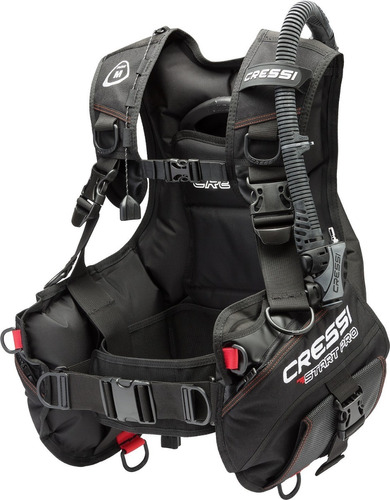 Chaleco Bcd Cressi Start Pro 2.0 Negro Para Buceo Talla G