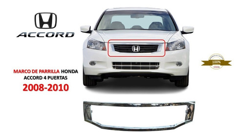 Marco De Parrilla Honda Accord 4 Puertas 2008-2010