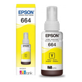 Refil Garrafa De Tinta T664 Epson L220 L1300 L395 L396 L355