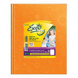 Cuaderno Exito Universo 3 Tipo Abc Naranja Rayado 19x24cm Td