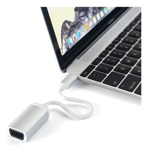 Adaptador Macbook Usb C A Vga Monitor Pc Satechi Original 