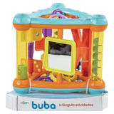 Brinquedo Educativo Triângulo De Atividades Baby 12760 Buba