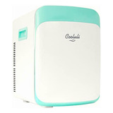 Cooluli Classic Turquoise 15 Liter Compact Portable Cooler Color Turquesa