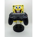 Soporte Bob Esponja Para Joystick Ps3 Ps4 Ps4 Y Celular