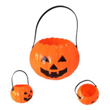 Calabaza Halloween Caramelera Golosinas Plastica Cotillon