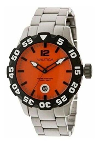 Reloj De Ra - Reloj Nautica Bfd 100 De Acero Inoxidable Para