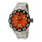 Reloj De Ra - Reloj Nautica Bfd 100 De Acero Inoxidable Para