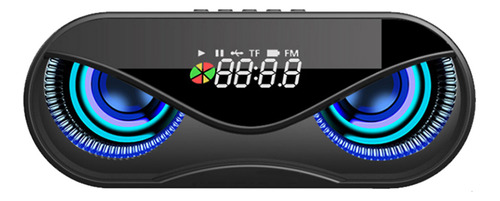 Reloj Despertador Multifunción Abs Con Altavoz Bluetooth Y V