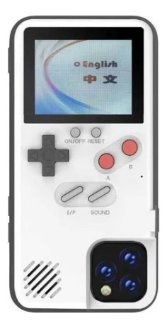 Estojo Game Boy Com Tela Colorida Para iPhone 13 12