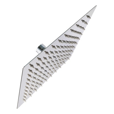 Regadera Plana 10 Acero Inoxidable Cromo Rugo 44ucc Acabado Cromado Color Plateado | Envío gratis