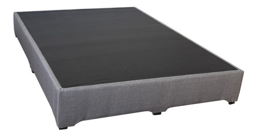 Base Cama Box Urban King Size Lino Gris.