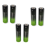 Baterias Pilas Recargables 18650 3.7v /  5800mah (6pcs)
