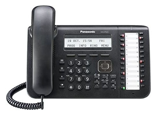 Panasonic Teléfonos Digital Lcd De 3 Líneas, Con Retroilumin