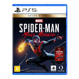 Marvel's Spider-man: Miles Morales  Marvel Ultimate Edition Sony Ps5 Físico