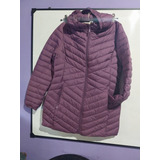 Campera Invierno Larga Violeta