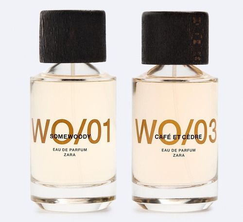 Set X2 Perfumes Wo/01 Y Wo/03 100ml C/u Zara