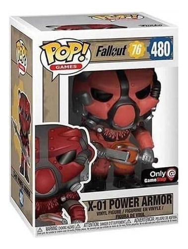 Funko Pop! Juegos: Fallout 76 - X-01 Power Armor #480 - Excl