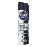 Nivea Men Desodorante Spray Invisible For Black & White Fras