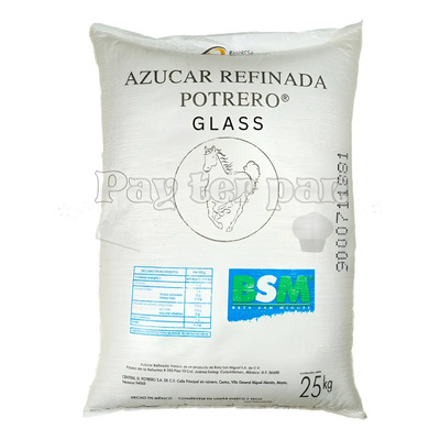 Bulto Azucar Glass Potrero 25 Kg | Envío gratis